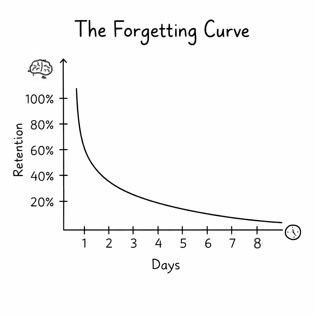 forgetting curve
