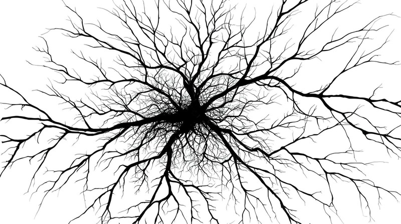 illustration of neurons