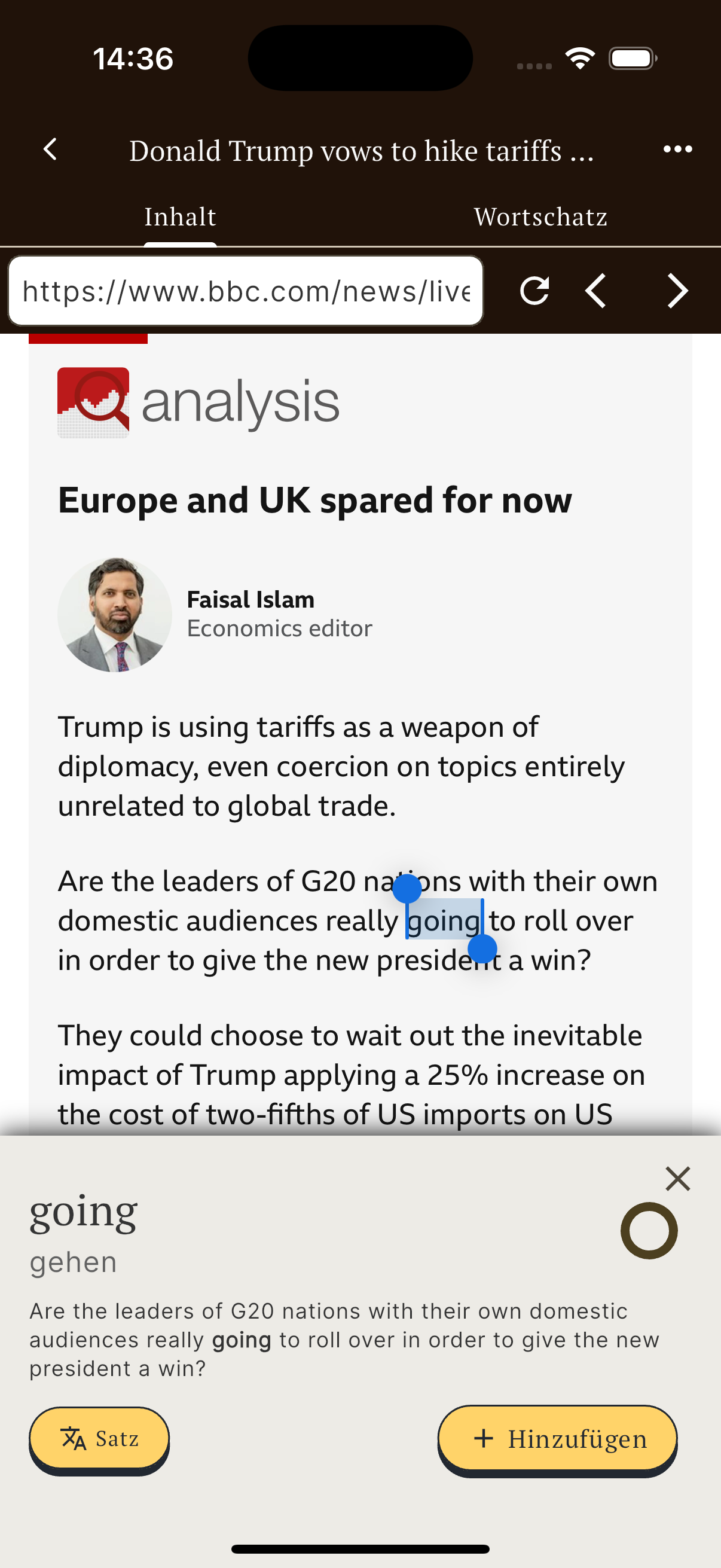 Website Reader