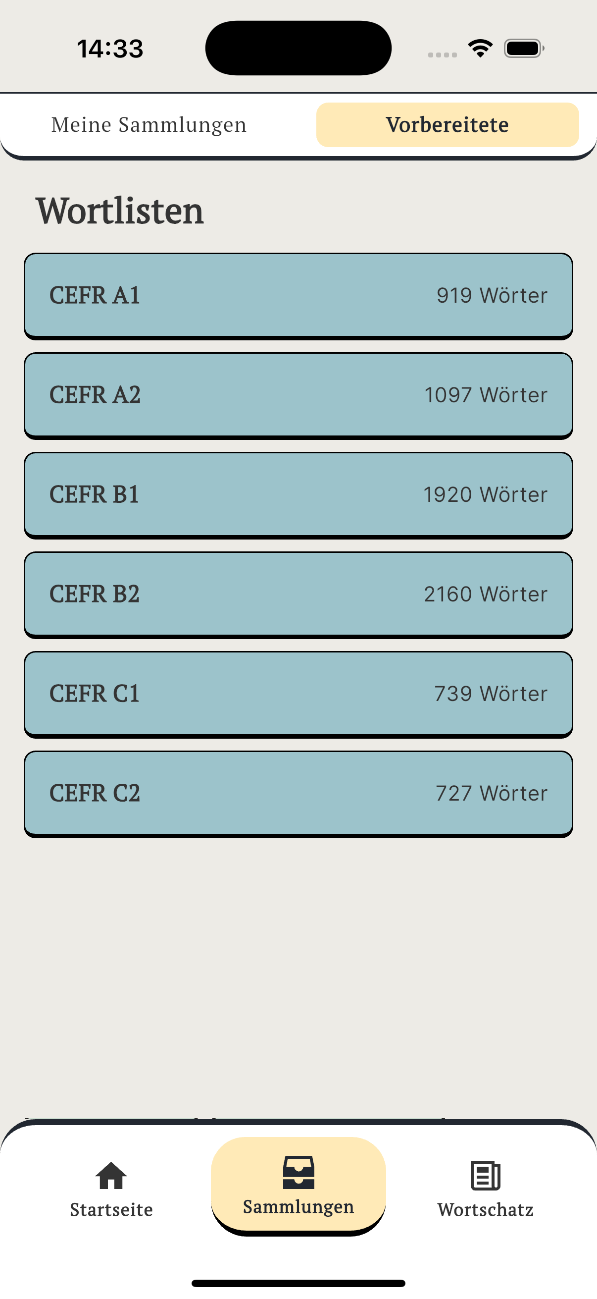 Ready-made Lists