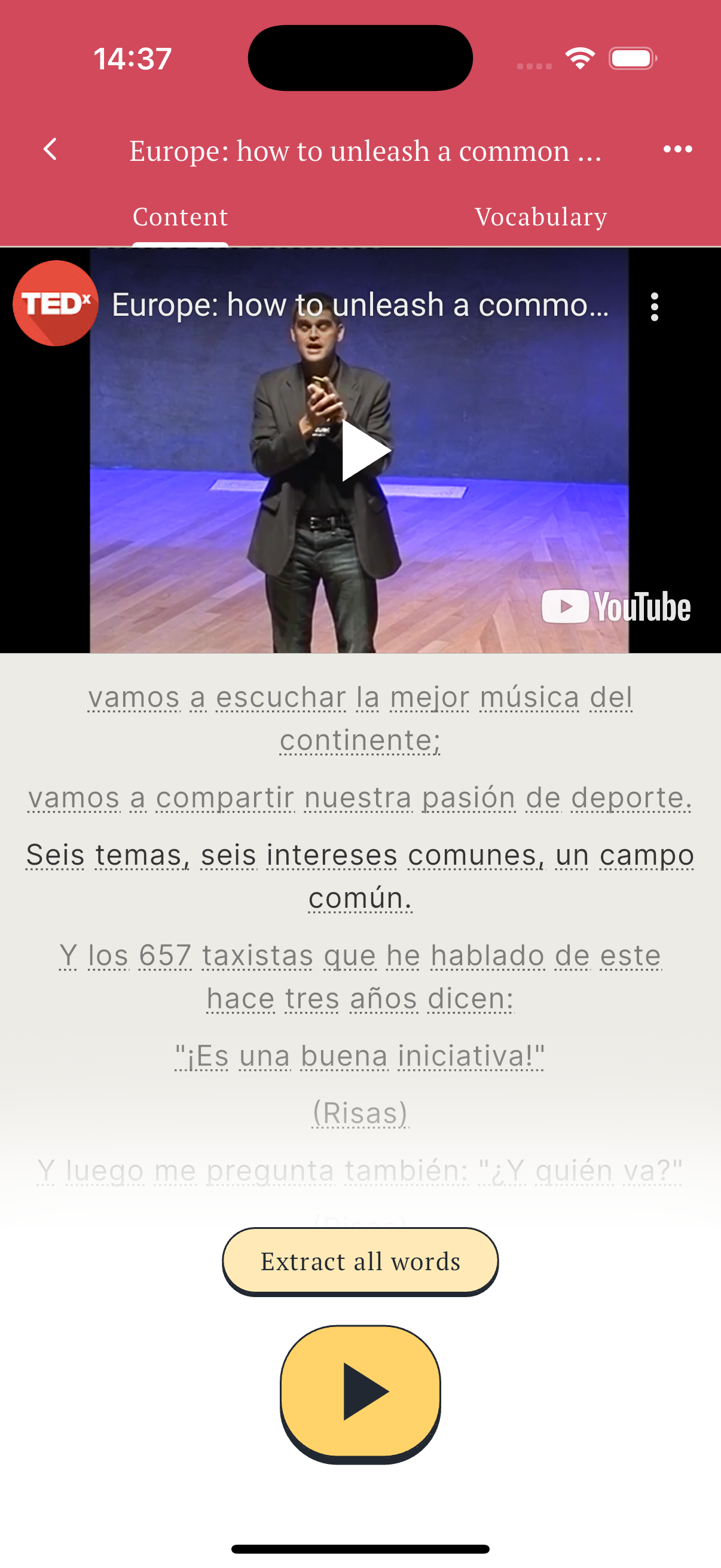 YouTube Player