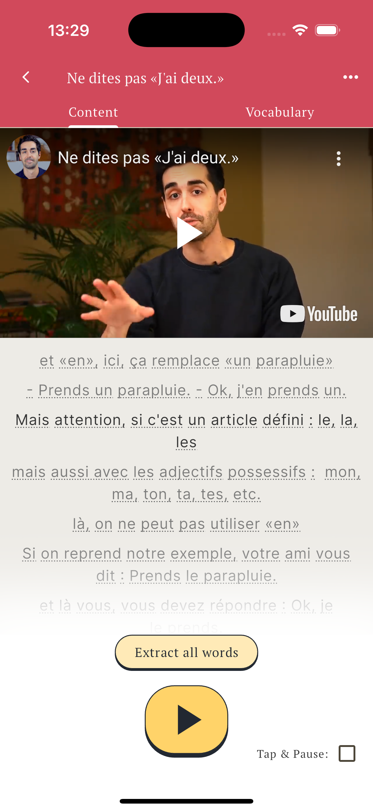YouTube Player